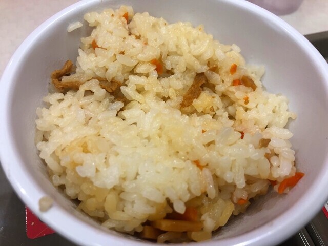 スガキヤのかやくご飯