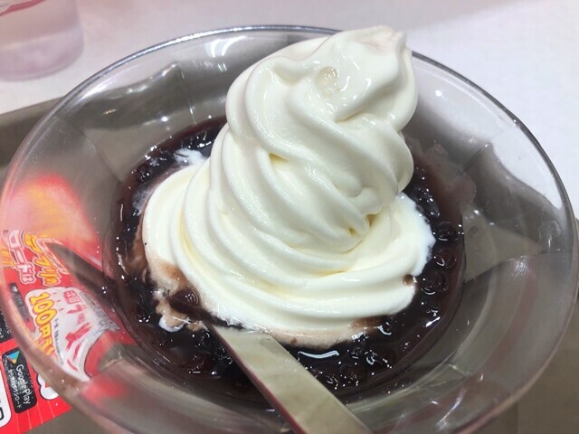 スガキヤのクリームぜんざい