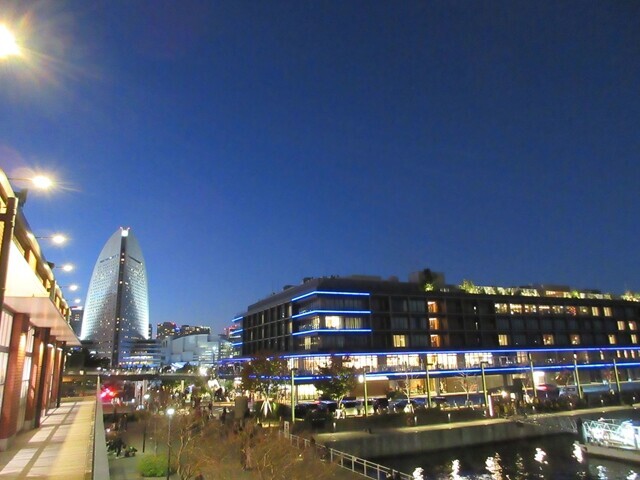 アンティーカ ピッツェリア ダ ミケーレ横浜周辺の夜景の景色