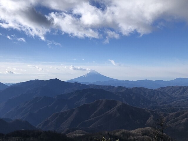 西御殿岩から見たかった景色