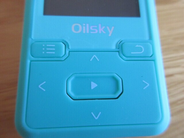 Oilsky MP3プレーヤーの本体レビュー