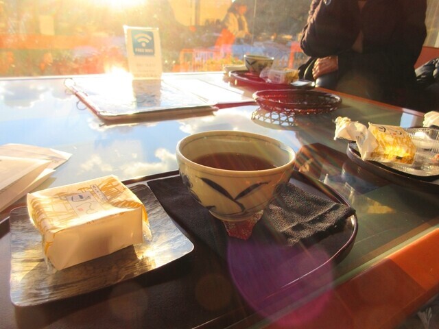 下田大和館のウエルカムドリンク