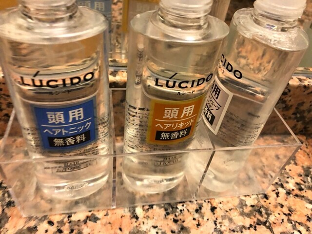 下田大和館のヘアトニック、ヘアリキッド