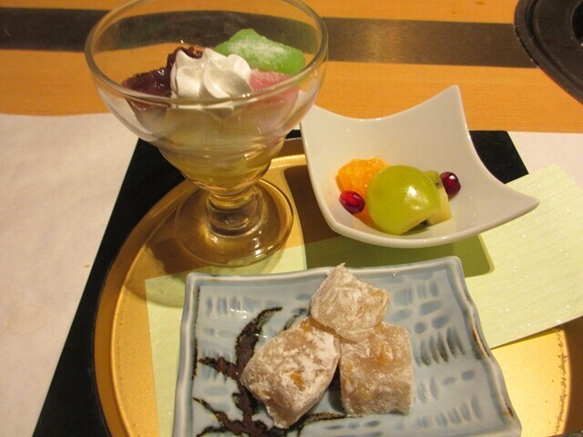 下田大和館のデザート
