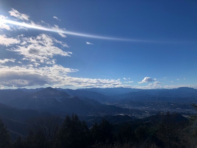 丸山からの雄大な景色