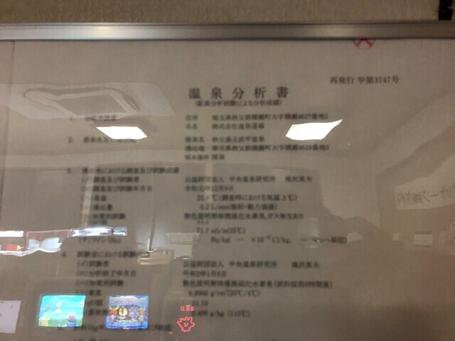 武甲温泉の泉質と効能