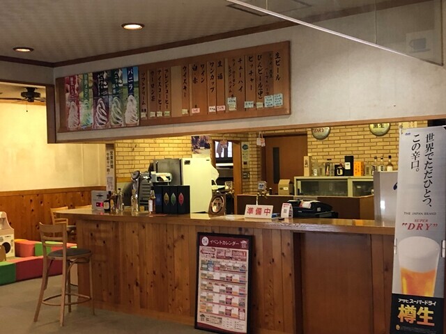 武甲食堂の受付