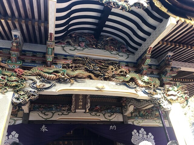 宝登山神社の社殿の様子