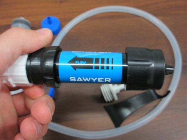 ソーヤー1ガロン グラビティシステムの浄水器