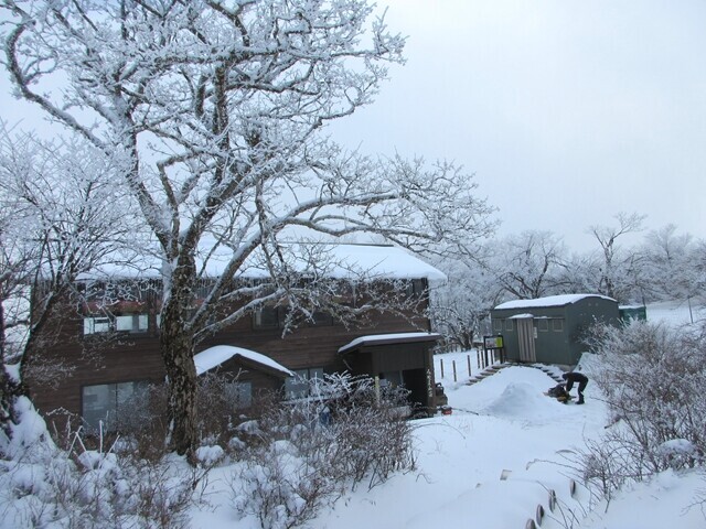 丹沢三峰ルートのゴール地点である丹沢山