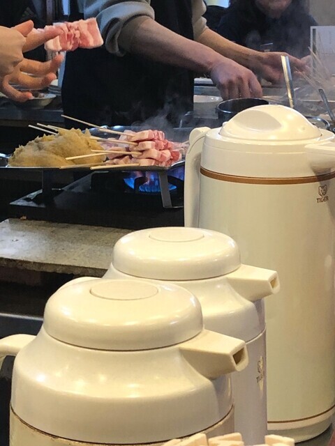 おでん若葉の名物料理の１つどて焼き