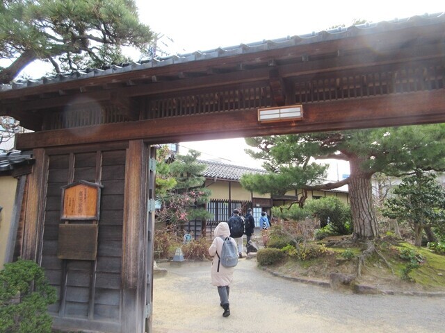 旧加賀藩士高田家跡