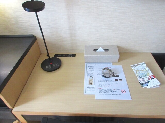 金沢東京ホテルの備品レビューの様子