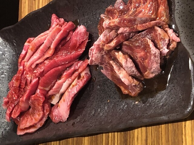 肉ゆるりのお肉とお酒の提供速度