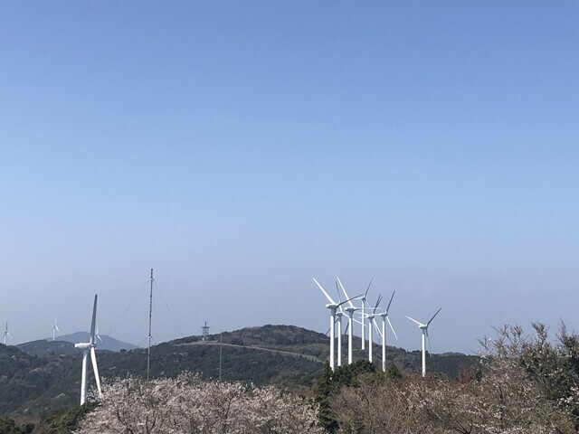 せと風の丘パークの風車群