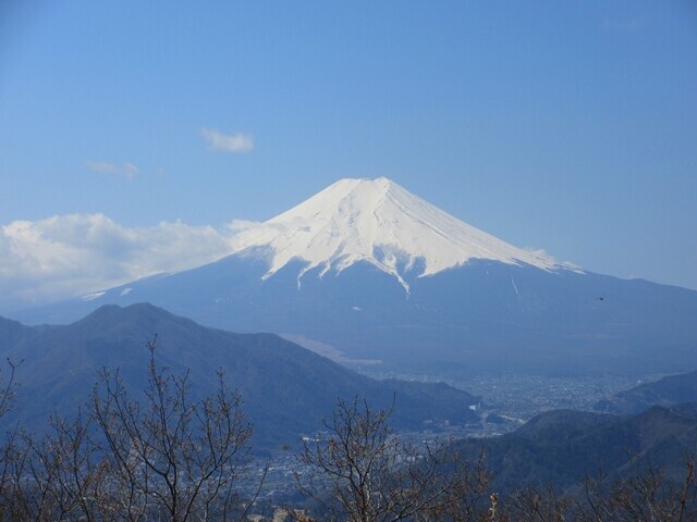 高川山の展望の様子