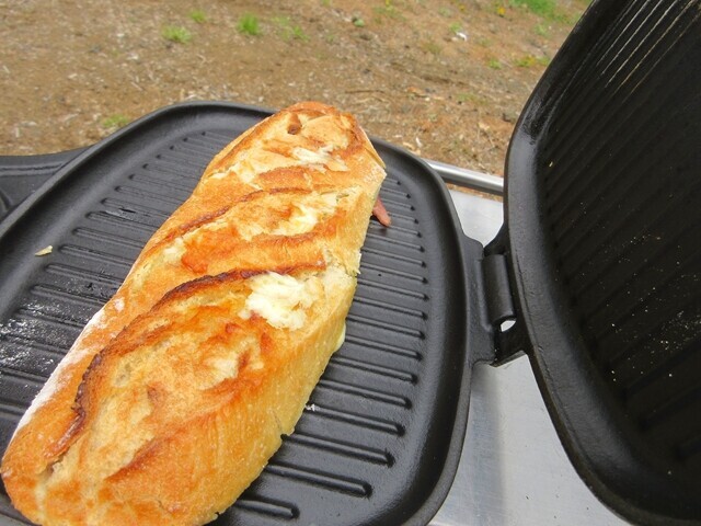 ＣＡＭＰ ＳＡＴＯＭＩＹＡで朝食の様子