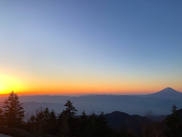 鳳凰三山日の出の時間