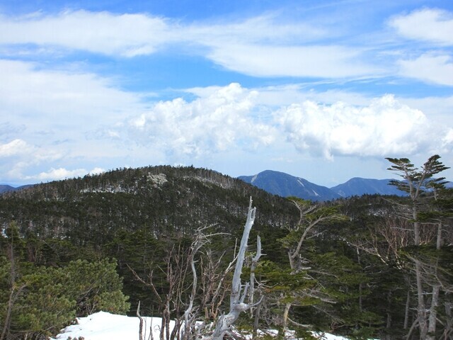 今まで登山してきた奥秩父主脈縦走路の景色
