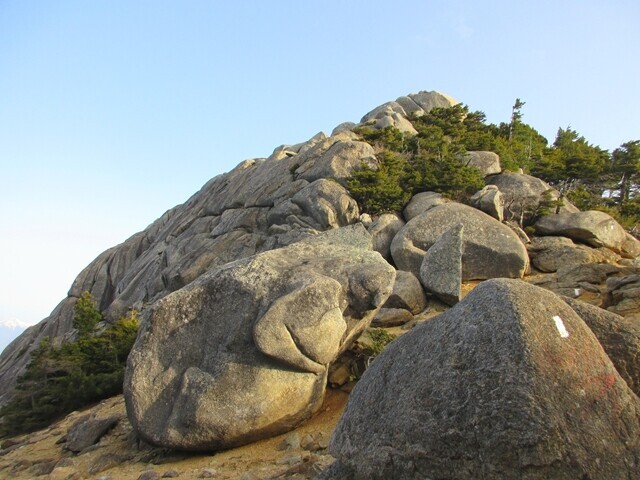 小川山登山で登った大日岩
