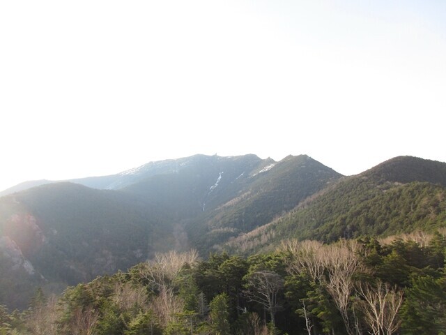 大日岩から見る金峰山