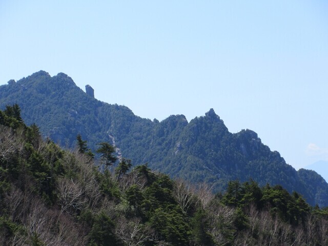 瑞牆山の景色