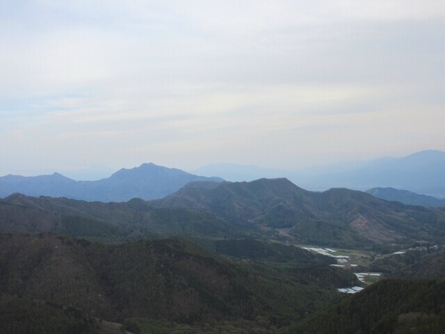 飯盛山からの雄大な景色