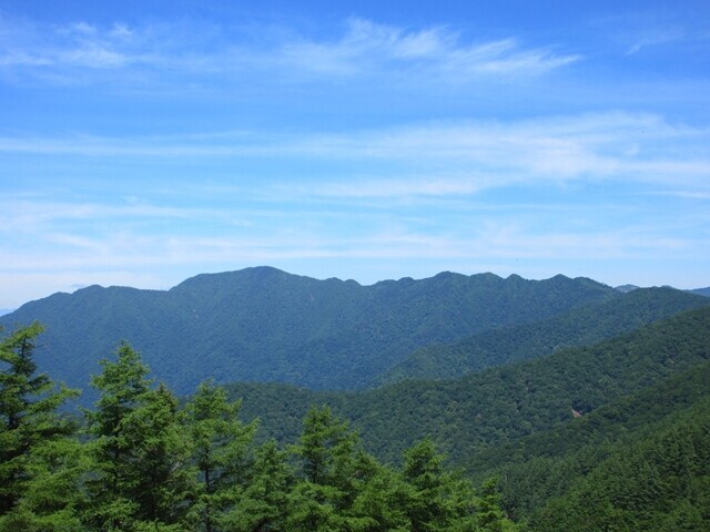 飛龍山の景色