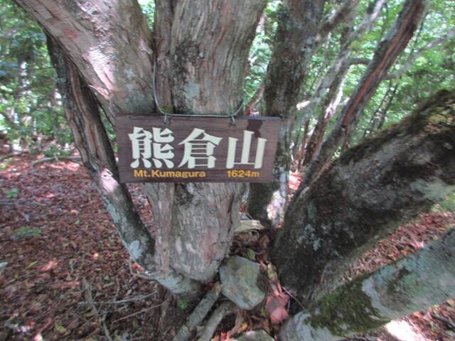 熊倉山の山頂
