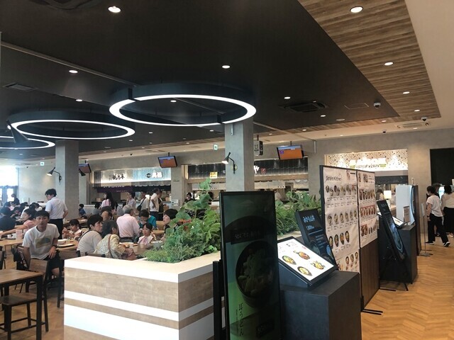 佐野ラーメンさのやの座席の混雑