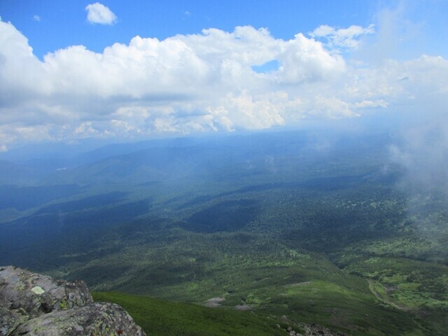 オプタテシケ山からの景色