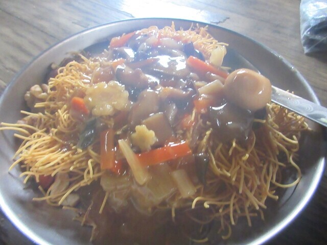 美瑛富士避難小屋で食べた飯