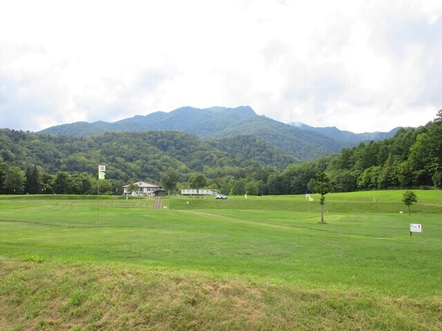 山部自然公園キャンプ場の景色