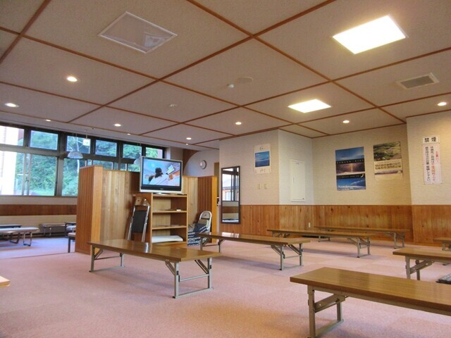 白銀荘温泉の休憩室