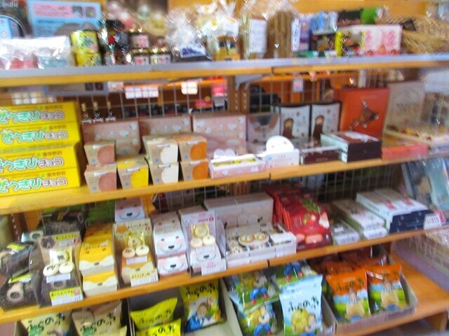 白銀荘温泉の売店と品揃え