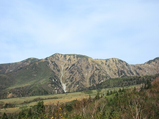 立山の名峰大日岳の景色