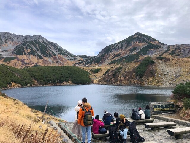 立山とみくりが池の景色