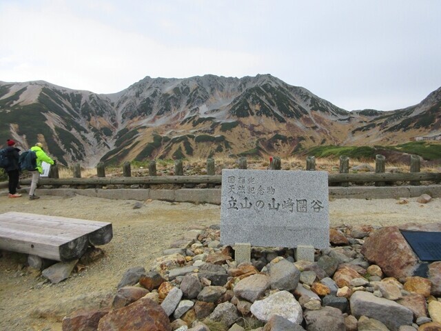 立山の山崎圏谷