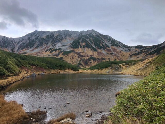 立山のミドリガ池