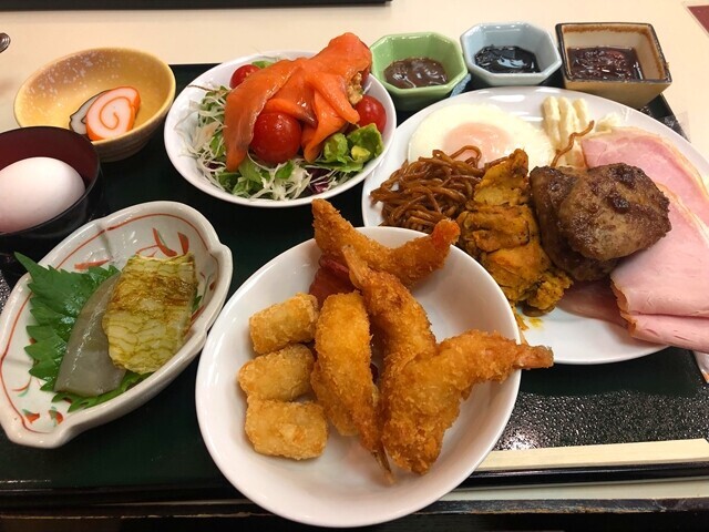 ホテル立山朝食の様子レビュー