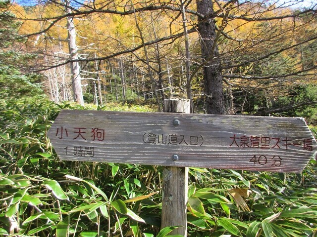 県界尾根の登山口入口