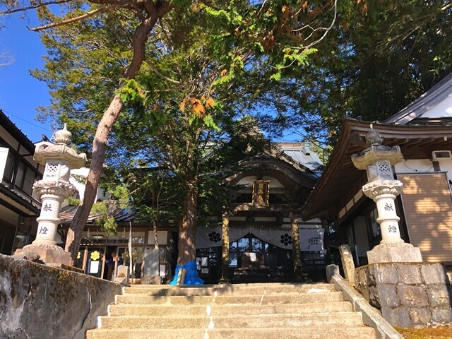 七面山奥の院