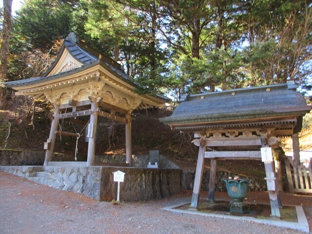 敬慎院周辺の手水舎（水場）
