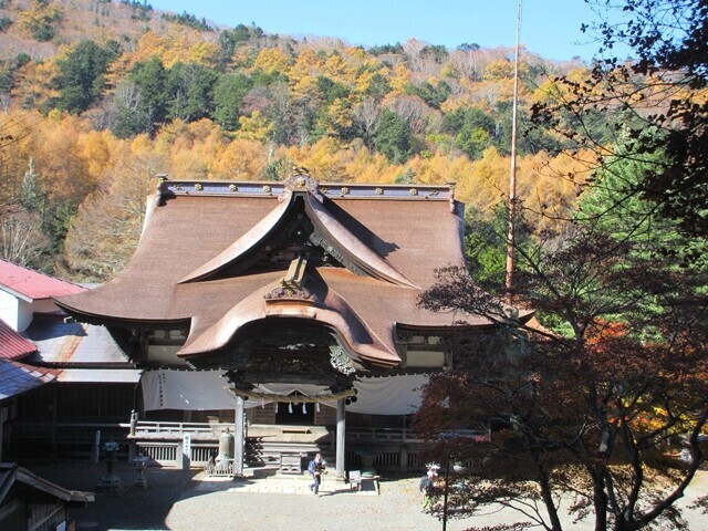 随身門から見る敬慎院