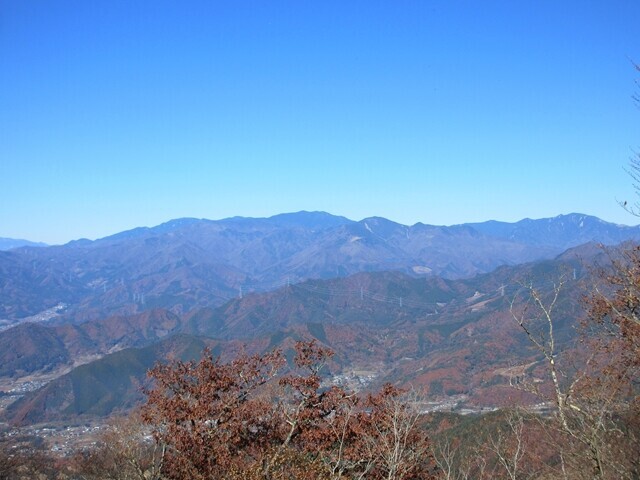 源次郎岳の眺望