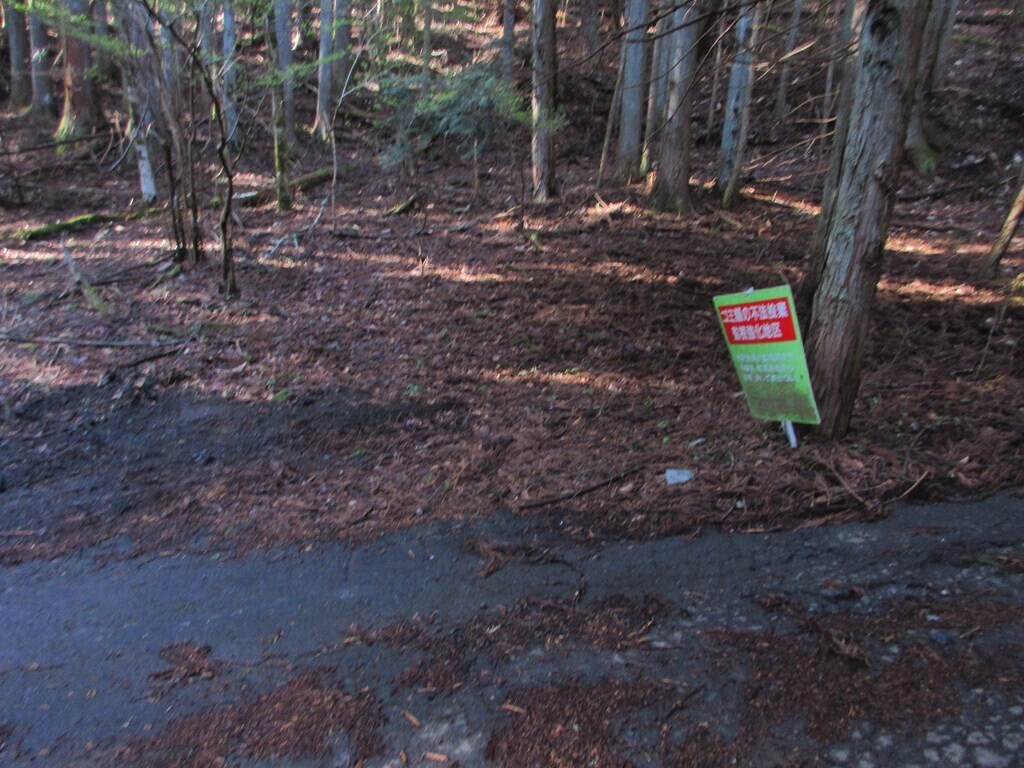 御正体山駐車場