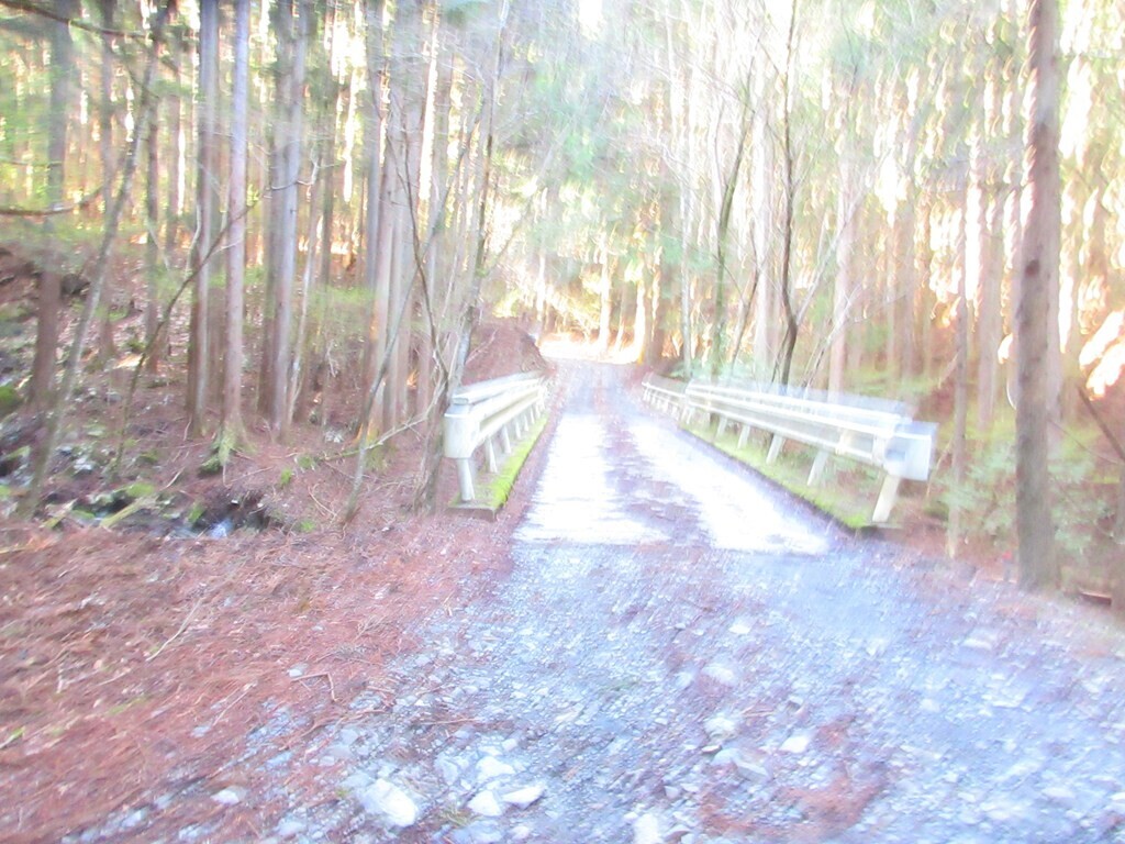 御正体山駐車場から登山開始の様子