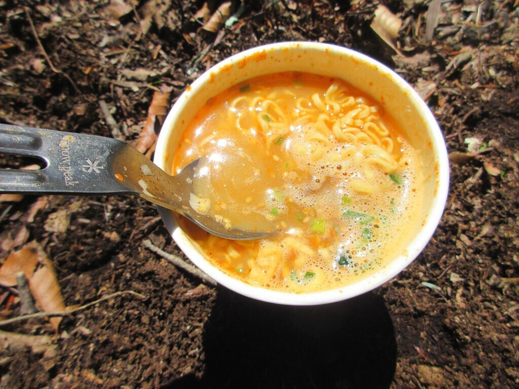 山飯の様子