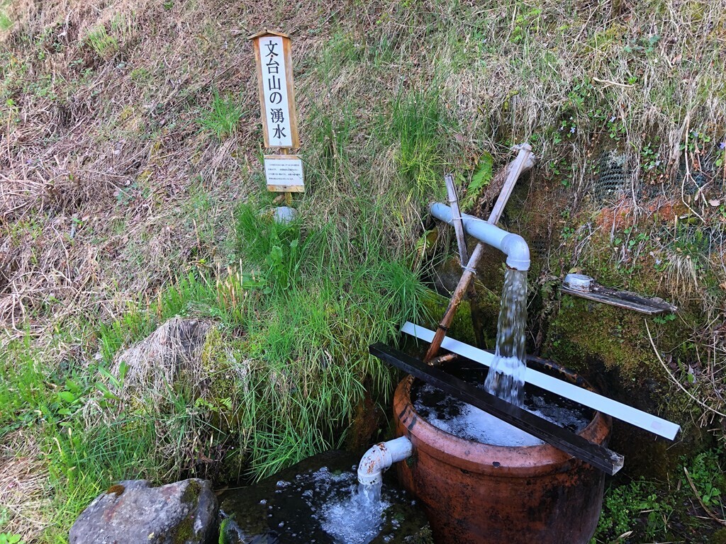 文台山の湧水