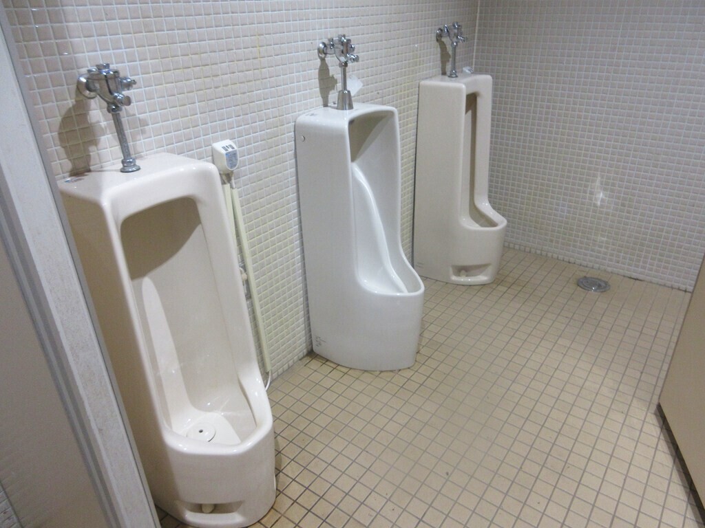 平野田休養村キャンプ場のトイレの内部の様子